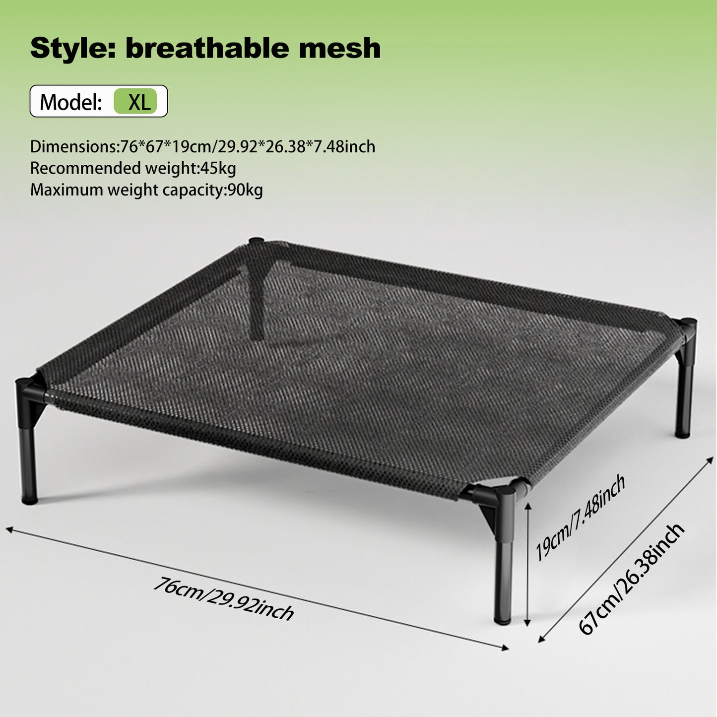 The Bi-material Pet Bed Is Of Your Choice,The Detachable Design Of The Oxford Cloth And Breathable Mesh Pet Bed Combines The Characteristics Of Breathable, Waterproof And Odorless To Create A Comforta