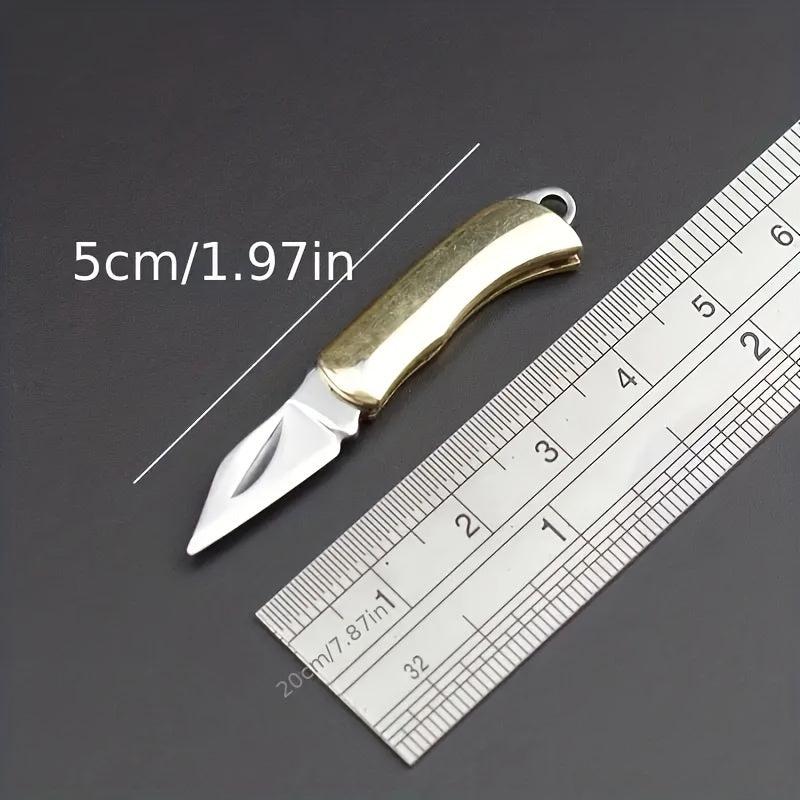 Mini Knife In Unstreaked Yellow