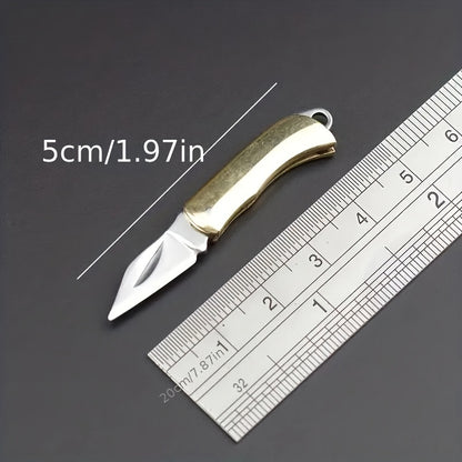 Mini Knife In Unstreaked Yellow