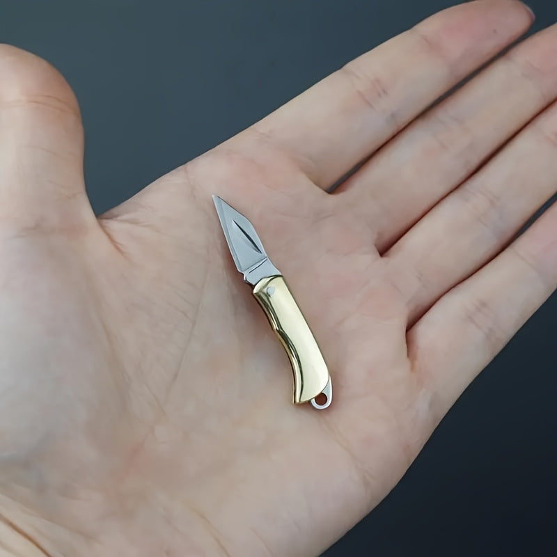 Mini Knife In Unstreaked Yellow
