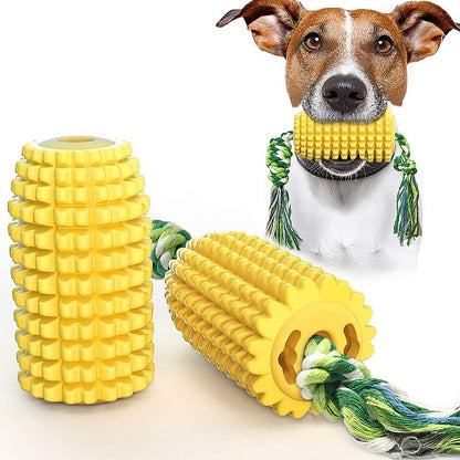 Dog Toys, Dog Toys Suitable For Strong Chewing, Durable And Chewy Squeaking Interactive Dog Toys, Small, Medium And Large Dog And Puppy Teeth Chewing Corn Cob Toys