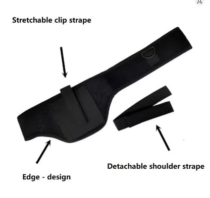 Multi Functional Outdoor Tactical Chloroprene Rubber Shoulder Leather Cover Breathable Hidden Underarm Gun Bag Hunting Flexible Chest Tool