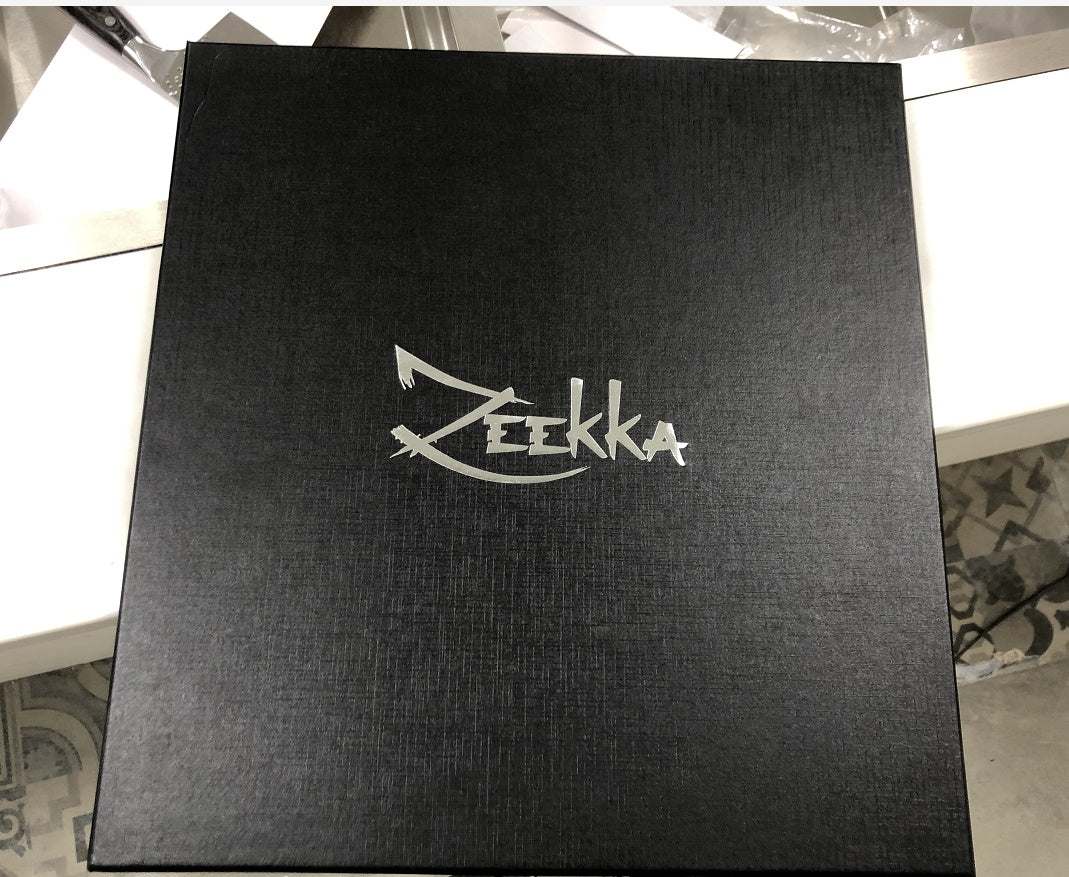 8 Damascus Pattern Stainless Steel Chef's Knives