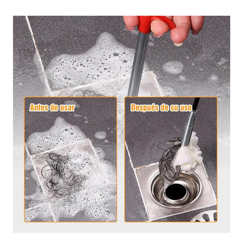 60cm Pipe Grabber, New Flexible Grabber Claw Pick Up Reacher Tool With 4 Claws Bendable Hose Pickup Reaching Assist Tool For Litter Pick, Sink, Drains, Toilet