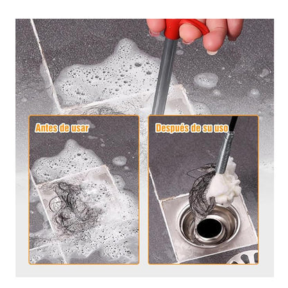 60cm Pipe Grabber, New Flexible Grabber Claw Pick Up Reacher Tool With 4 Claws Bendable Hose Pickup Reaching Assist Tool For Litter Pick, Sink, Drains, Toilet