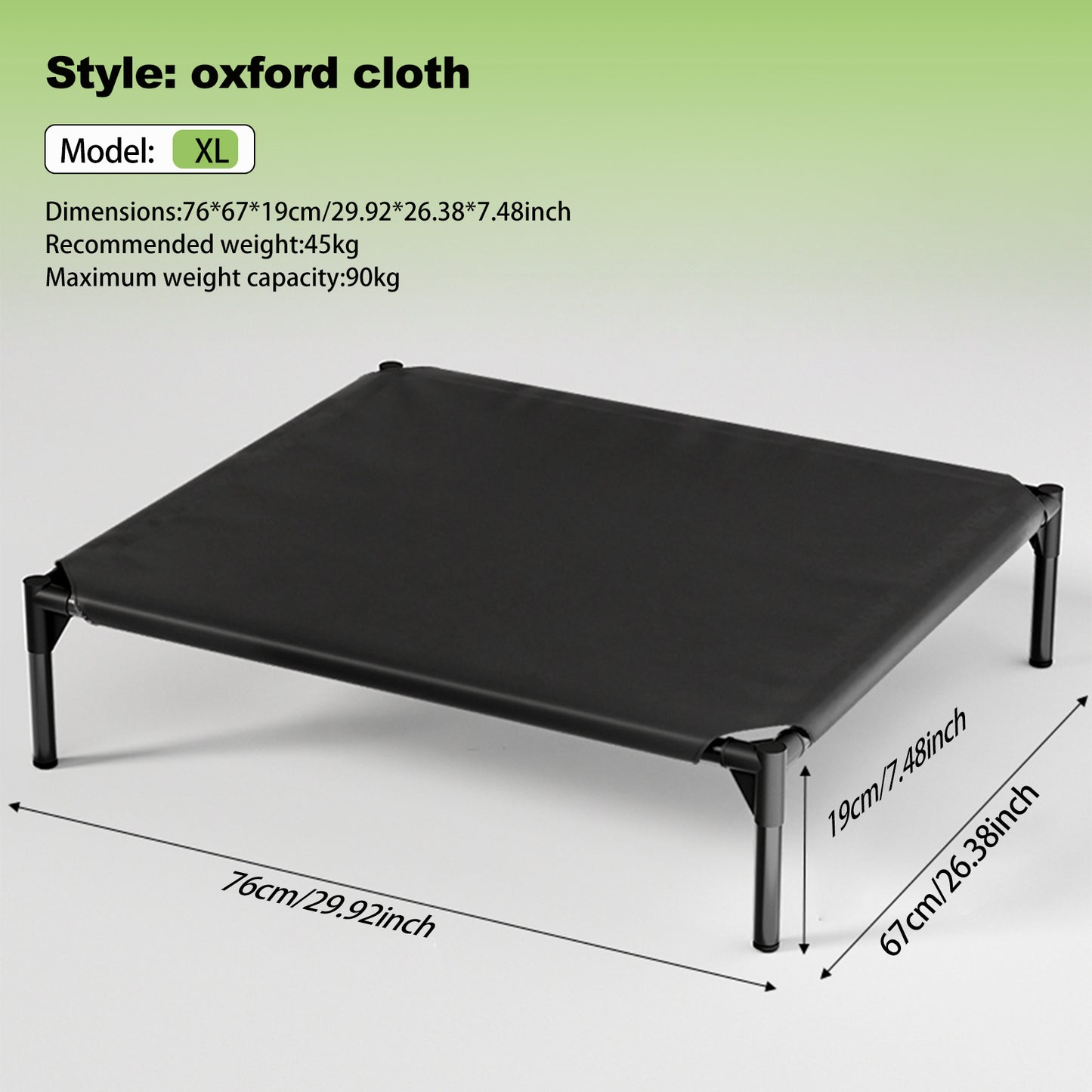 The Bi-material Pet Bed Is Of Your Choice,The Detachable Design Of The Oxford Cloth And Breathable Mesh Pet Bed Combines The Characteristics Of Breathable, Waterproof And Odorless To Create A Comforta
